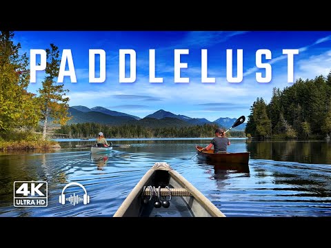 1 Hour Relaxing Canoe Video | ASMR | Nature | Study | Piano Music | Adirondacks