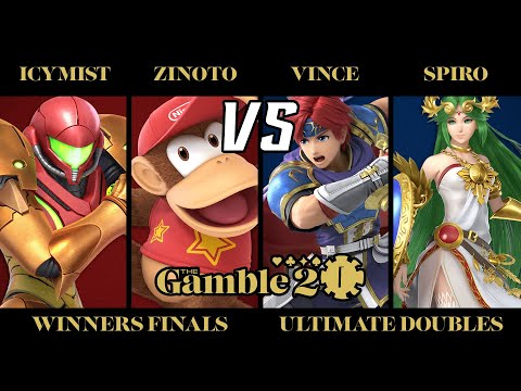 The Gamble 2 - IcyMist (Samus) & Zinoto (Diddy Kong) vs. Na Vince (Roy) & Spiro (Palutena) - Doubles