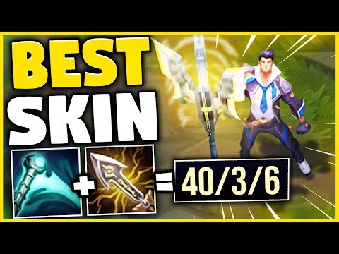 RIOTS BEST SKIN YET! 40 KILLS BATTLE ACADEMIA JAYCE SPOTLIGHT! (ANIME NUKES) - League of Legends