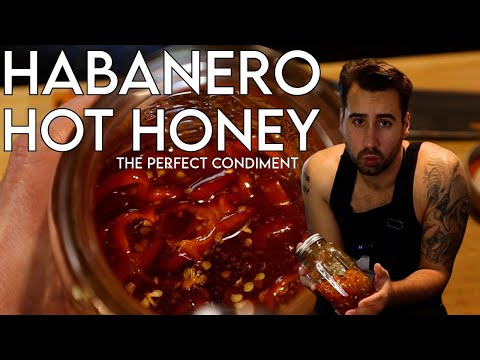 Fermented Habanero Hot Honey | How to Ferment Honey