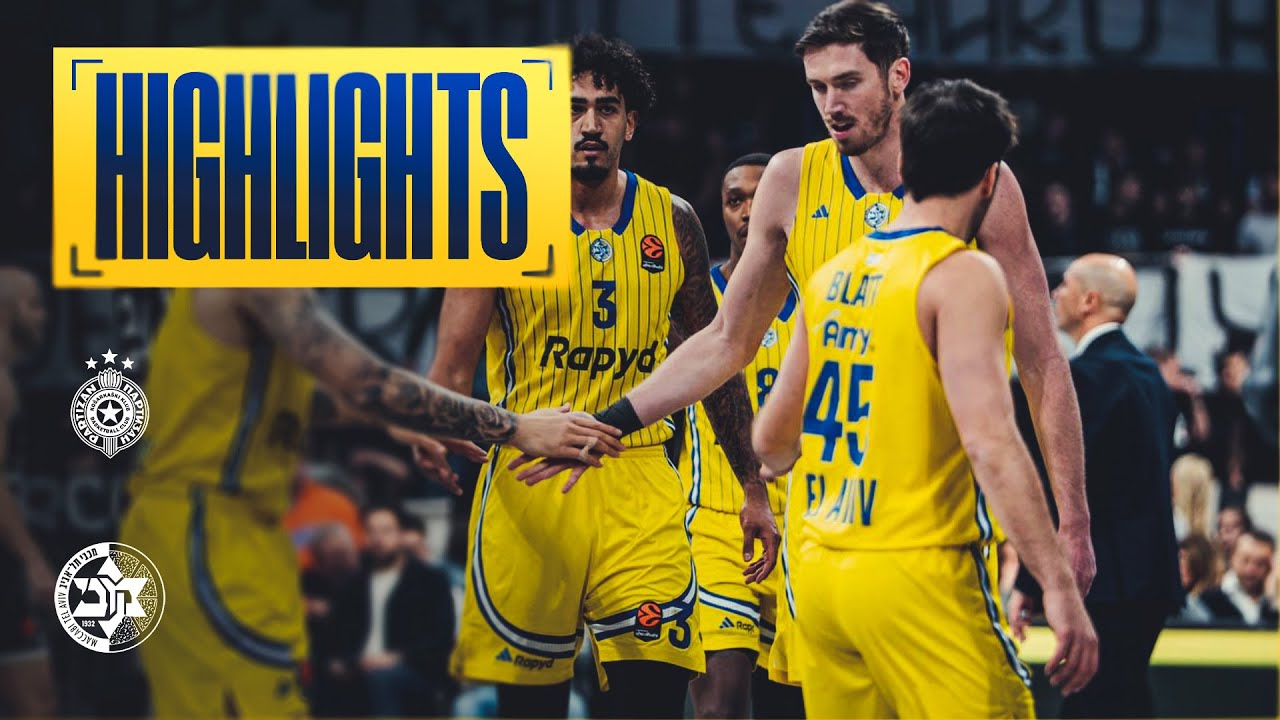 תקציר המשחק: פרטיזן בלגרד - מכבי Rapyd ת"א 112:87