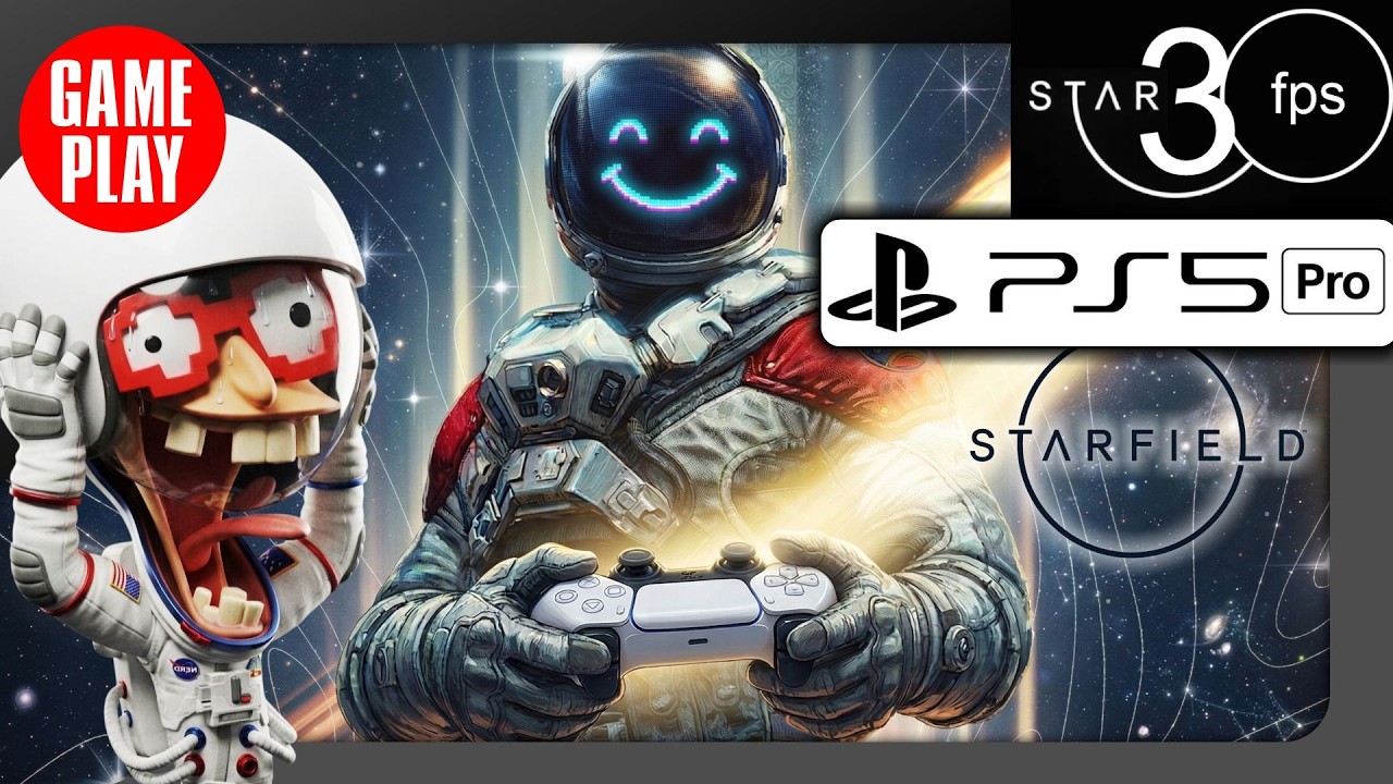 🎮🚨AO VIVO - JOGANDO STAR FIELD NO PS5 PRO (SEM OPÇÃO ARTISTICA 30FPS) #starfield