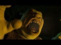 Shrek Scares The Villagers HD Shrek 2001 Dreamworks Studios