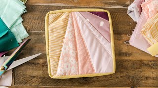 Scrappy Quilted Potholders