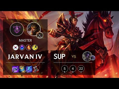 Jarvan IV Support vs Alistar - KR Master Patch 10.23