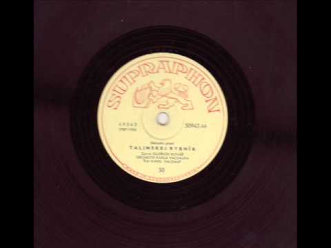 Oldřich Kovář - Talinskej rybník 1953