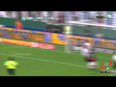 GOL DE ACHUCARRO - VELEZ 2 COLON 4 - FECHA 9 (30 09 2012)