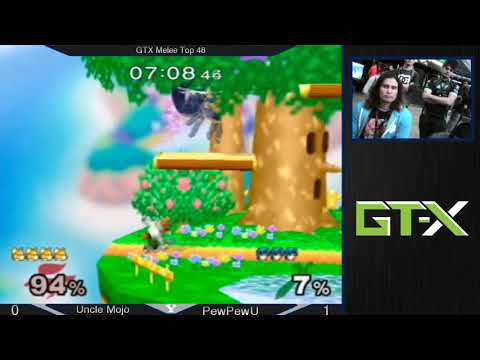Uncle Mojo vs PewPewU | GTX Melee Singles Losers Top 48