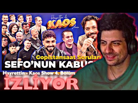 Hype | Hayrettin ile Kaos Show - 4. Bölüm | Sefo'nun Kabusu - Gopistansaat Soruları İzliyor
