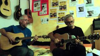 I'm tore down  acoustic Blues cover Gofel und Ronaldo