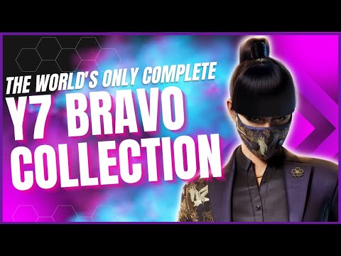 The World's Only 100% Complete Year 7 Bravo Collection #rainbowsixsiege #SiegeDad #WalmartWarden