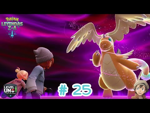 POKÉMON Z-A #25¡MEGA DRAGONITE!🐉Capturamos larvitar, Gyarados Dominante y un BAGON que evolucionamos