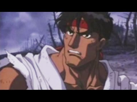 SFII - The Animated Movie Abridged Ryu & Ken Vs Bison