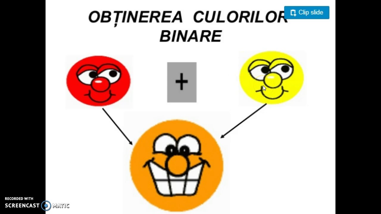 amestecul culorilor
