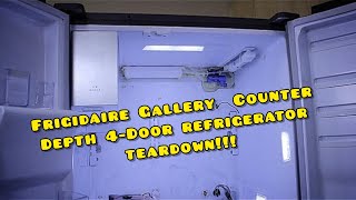 Frigidaire Gallery FG4H2272UF 4-Door French Door Refrigerator - How to Disassemble