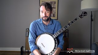 Wes Corbett Gold Tone �Bluegrass Heart� B�la Fleck signature model demo from Peghead Nation