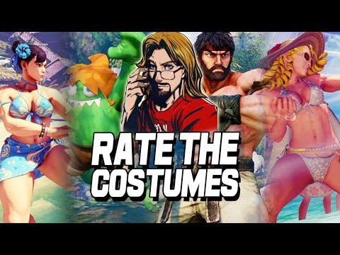 RATE THE...COSTUMES? Street Fighter V Edition