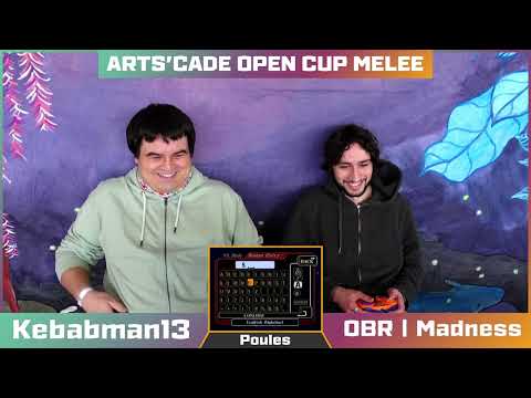 Arts'Cade Open Cup Metz 2023 - OBR | Madness (Luigi) vs. Kebabman13 (Fox) - Poules Melee