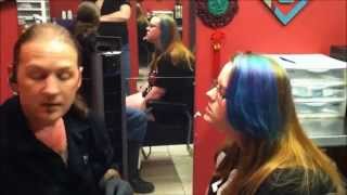 lip piercing time!