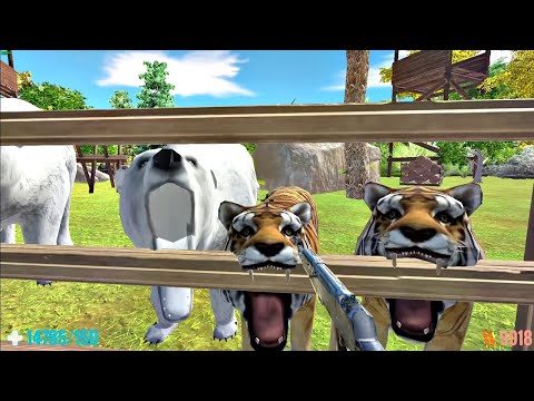 Killer Animals Hunting Me in Abandoned Zoo | FPS Perspective! Animal Revolt Battle Simulator