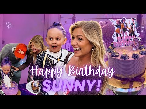 Surprising our 3 year old daughter with her DREAM BIRTHDAY PARTY