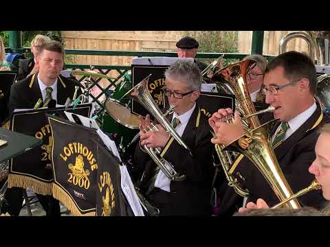 Lofthouse 2000 Band Wetherby Bandstand 22nd Sept 2019 La Belle Americane - Solo James Whitaker
