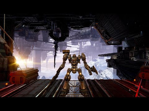Armored Core 6 - How Walter reacts if you've repaired your AC before the tutorial
