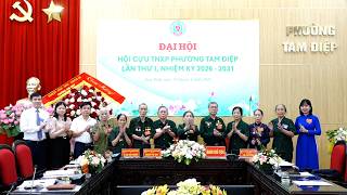 Đại hội Hội cựu Thanh niên xung phong phường Tam Điệp lần thứ I nhiệm kỳ 2026 – 2031.