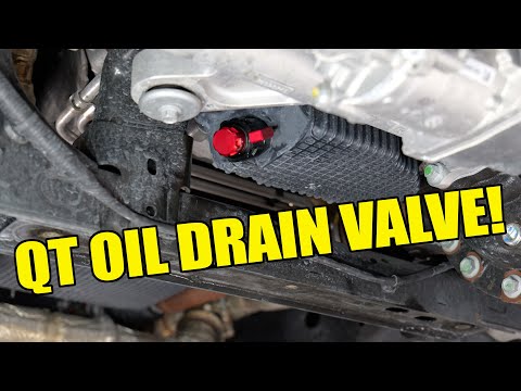 New Quarter Turn Oil Pan Drain Valve from UPR!