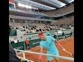 Roland Garros | 2020 |Rafael Nadal vs Novak Djokovic | Side View Focus Rafa