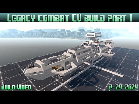Empyrion Galactic Survival - Legacy combat CV build part 1