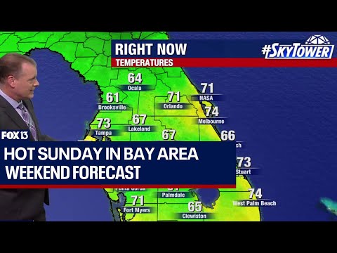 Tampa weather: Less humidity on Sunday