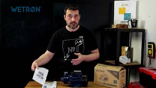 Wetron 0.37 кВт Hmax 40 м Qmax 40 л/хв (775011) - відео 1