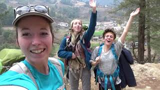preview picture of video 'Vasoem : 3 étudiantes infirmières au Népal - Junbesi 1/2'