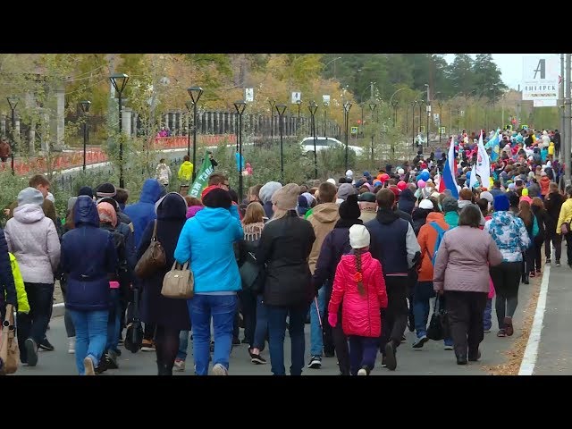 Ангарчане отпраздновали юбилей Иркутской области