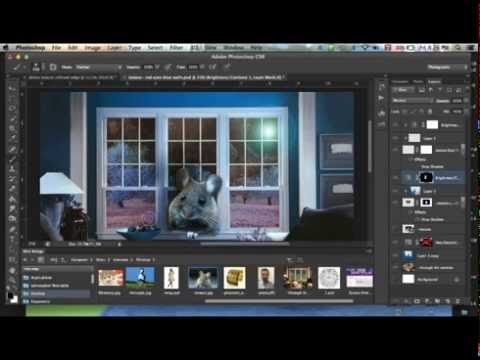 video 2: through the window color matching, changing colors