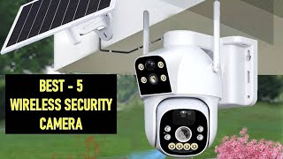 The TOP 5 WIRELESS SECURITY CAMERAS You Need for Home Security in 2025