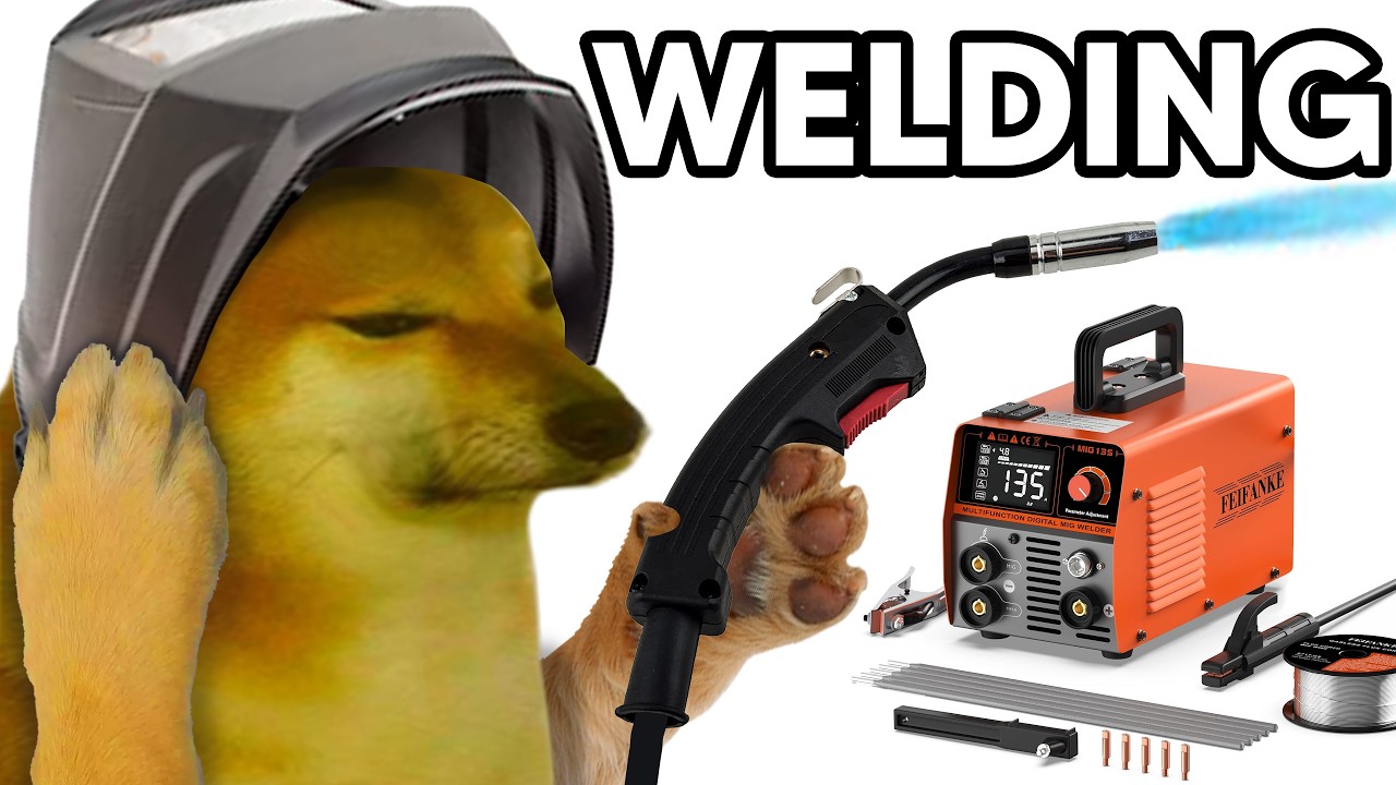 I Bought a Welding Machine and I Got No Clue How to Weld..