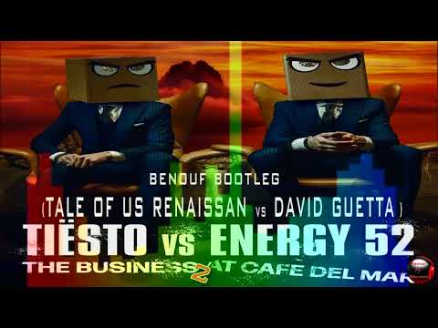 david guetta vs djs from mars vs energy 52 - THE BUSNESS 2 AT cafe del mar (benouf bootleg)