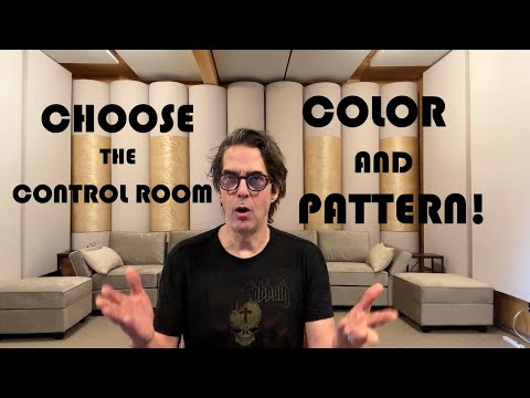 You Choose the Control Room Front Wall color AND pattern!