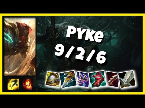 Pyke vs Seraphine EU Challenger SUPPORT (9/2/6) - v11.5