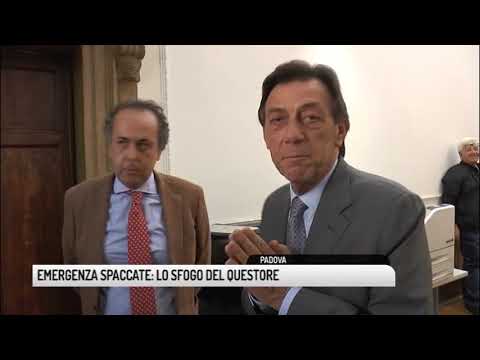 TG PADOVA (10/10/2018) - EMERGENZA SPACCATE: LO SFOGO DEL QUESTORE
