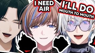 Kaelix giving mouth to mouth to Seible 【NIJISANJI EN】