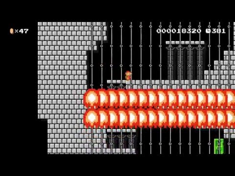 Night on Bone Mountain by Atom Smith - SUPER MARIO MAKER - No Commentary 1AH