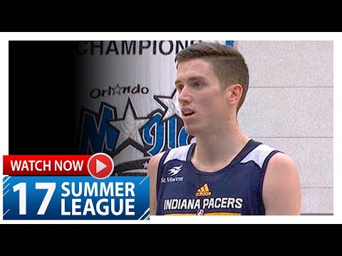 T.J. Leaf Full Highlights vs Mavericks (2017.07.04) Summer League - 7 Pts, 4 Reb