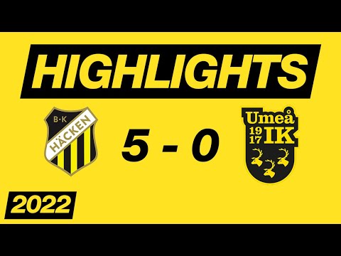 BK Häcken - Umeå IK (5-0) Damallsvenskan