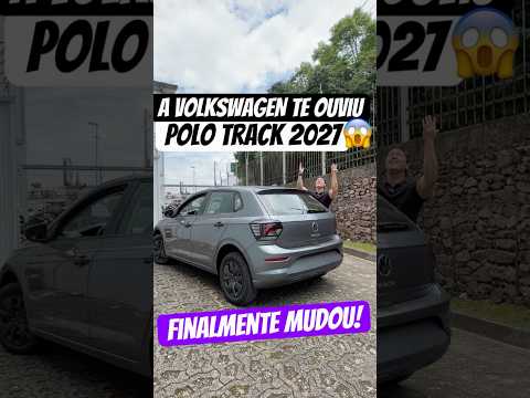Volkswagen Polo Track 2027 chega trazendo novidades e mudanças