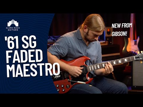 Gibson '61 SG Maestro Faded | Satin Electrics Are Now Available!