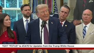 President Trump Makes an Announcement, Sep. 2, 2025