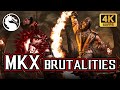 PS5 Mortal Kombat XL All Brutalities Uncensored 4K Updated 2025